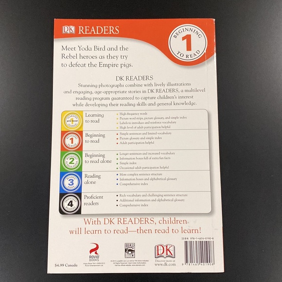 Angry Birds Star Wars: Yoda Bird’s Heroes By Ruth Amos - Children’s Book - Picture 2 of 4